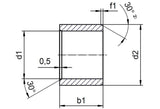 JSM-4044-50 JSM404450 Igus Sleeve Bearing 40 x 50 x 44 mm Sold By Unit, New