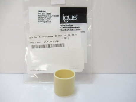 JSM-3034-30 JSM3034-30 Igus Iglide J, Sleeve Bearing, mm (New And Sold By Unit)