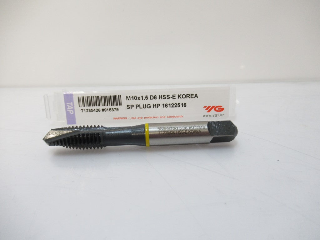 M10 X 1.5 D6 M10X1.5D6 YG1 Combination Spiral Point Tap, Orange Grade New In Box