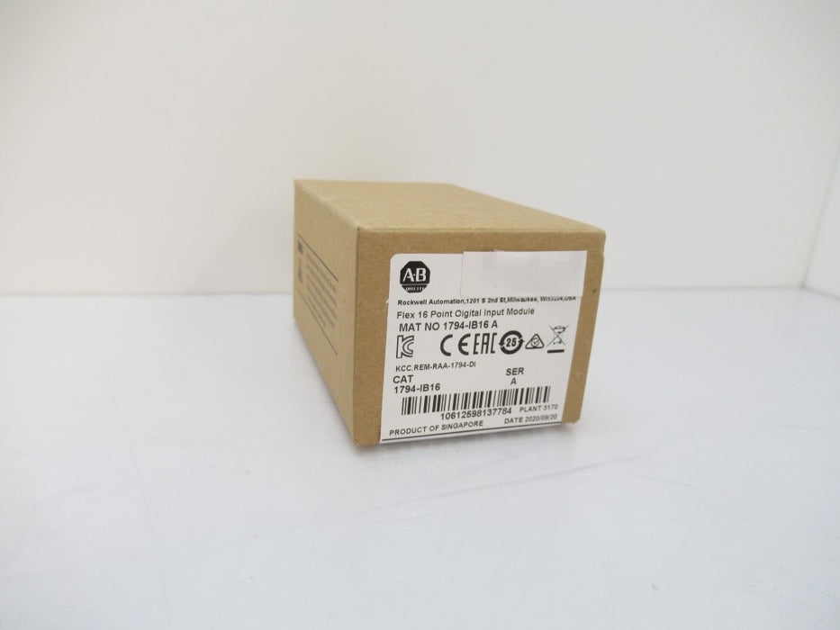 1794-IB16 1794IB16 Allen Bradley 16 Point Digital Input Module  Surplus In Box 2020