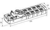 55086 Murrelektronik Impact67 Compact Module, Plastic, Ethernet/IP New In Box