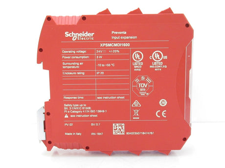 XPSMCMDI1600 Schneider Electric 16 Input Expansion Module With Screw Term