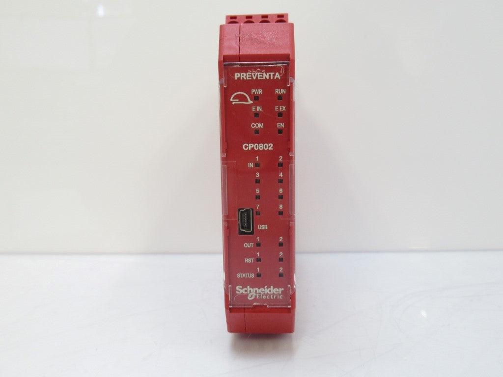 XPSMCMCP0802 Schneider Preventa Controller 8 Inputs 2 Outputs Module Screw Term