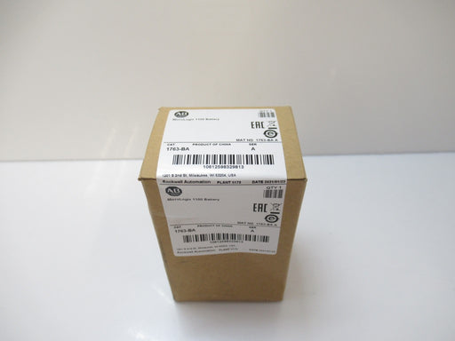 1763-BA 1763BA Allen-Bradley MicroLogix 1100 3V Battery Lithium-Ion (Surplus In Box)