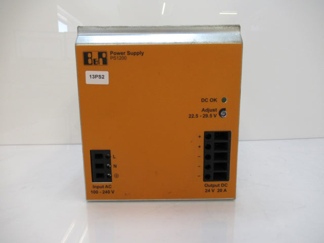 OPS1200.1 OPS12001 B&R PS 1200 Power Supply, 1-Phase, 20 A, Input 100 To 240V AC