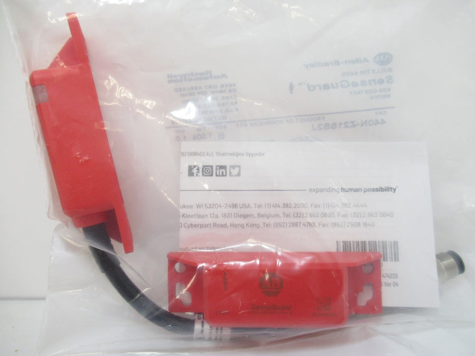 SURPLUS SEALED 440N-Z21SS2J 440NZ21SS2J Allen Bradley Non-Contact Switch, Ser. B