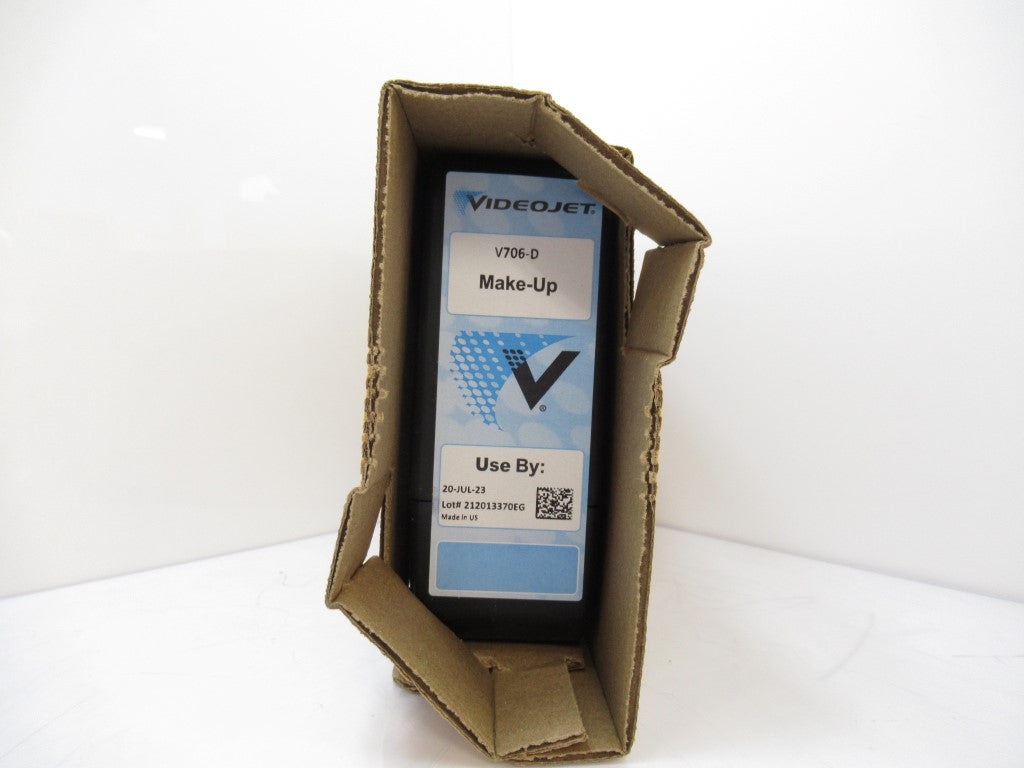 V706-D V706D Videojet Continuous Inkjet Make-Up 750 ml New In Box