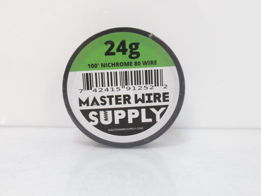 80100 Master Wire, Nichrome 80 - 100 Feet 24 Gauge Round Wire