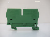 ZPE 4 ZPE4 Weidmuller PE Terminal Block, Tension-Clamp Connection, Sold By Unit