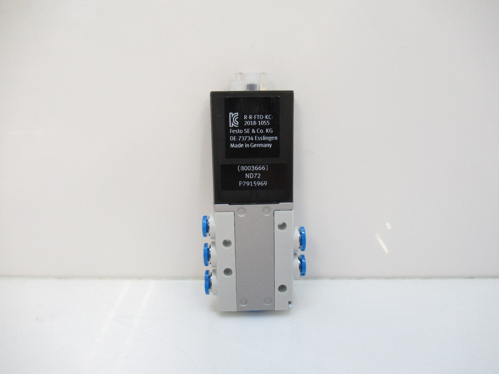 525117 MHE2-MS1H-5/2-QS-4 Festo Air Solenoid Valve New In Box