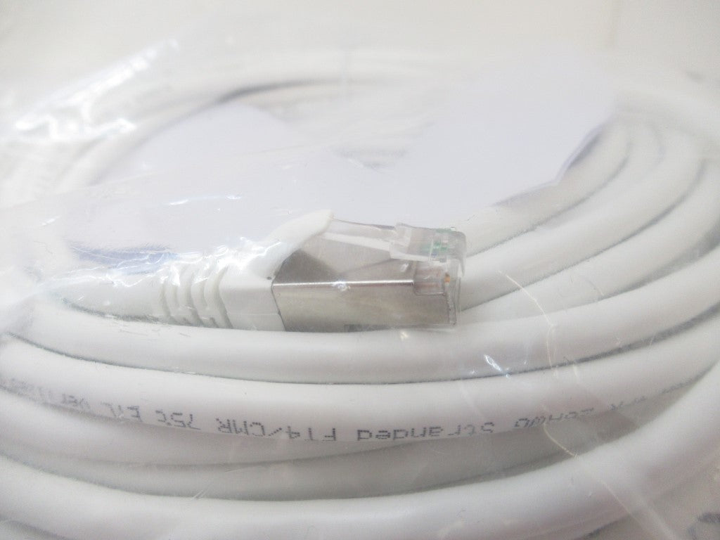 CAT6AS-75WH CAT6AS75WH CAT6A SFTP 10 GB Molded Patch Cable 75 FT New In Bag