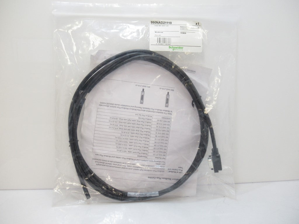 990NAD21110 990 NAD 211 10 Schneider Electric Modicon Modbus Plus Drop Cable