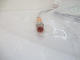 EVC297 Ifm Electronic Cable 1m M8 4pins Male, M12 Female, Straight Straight (New In Bag)