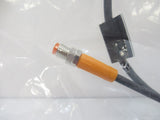 EVC297 Ifm Electronic Cable 1m M8 4pins Male, M12 Female, Straight Straight (New In Bag)