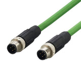 E12422 Ifm Electronic Ethernet Cable M12 Male/Male D-Coded 0,5m 4 Pin New In Bag