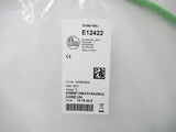 E12422 Ifm Electronic Ethernet Cable M12 Male/Male D-Coded 0,5m 4 Pin New In Bag