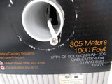 CAB24/4PR6WHT4305 Hyperline Wire UTPA-C6 Solid-CMR-WH-305 Meters, New In Box