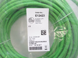 E12423 VSTGN040ZDS0020L04STGN040ZDS Ifm Electronic Ethernet Cable M12 Male/Male